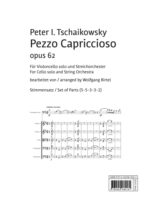 Anderes Coverbild Pezzo Capriccioso op. 62