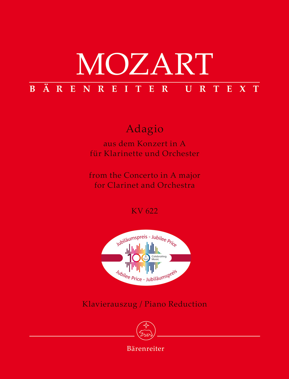 Anderes Coverbild Adagio für Klarinette und Orchester