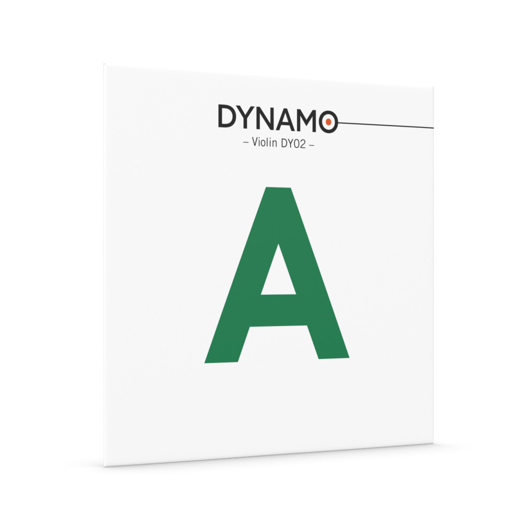 Vorderes Coverbild DYNAMO Violinsaite A - Aluminium
