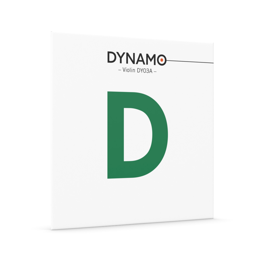 Vorderes Coverbild DYNAMO Violinsaite D - Silber