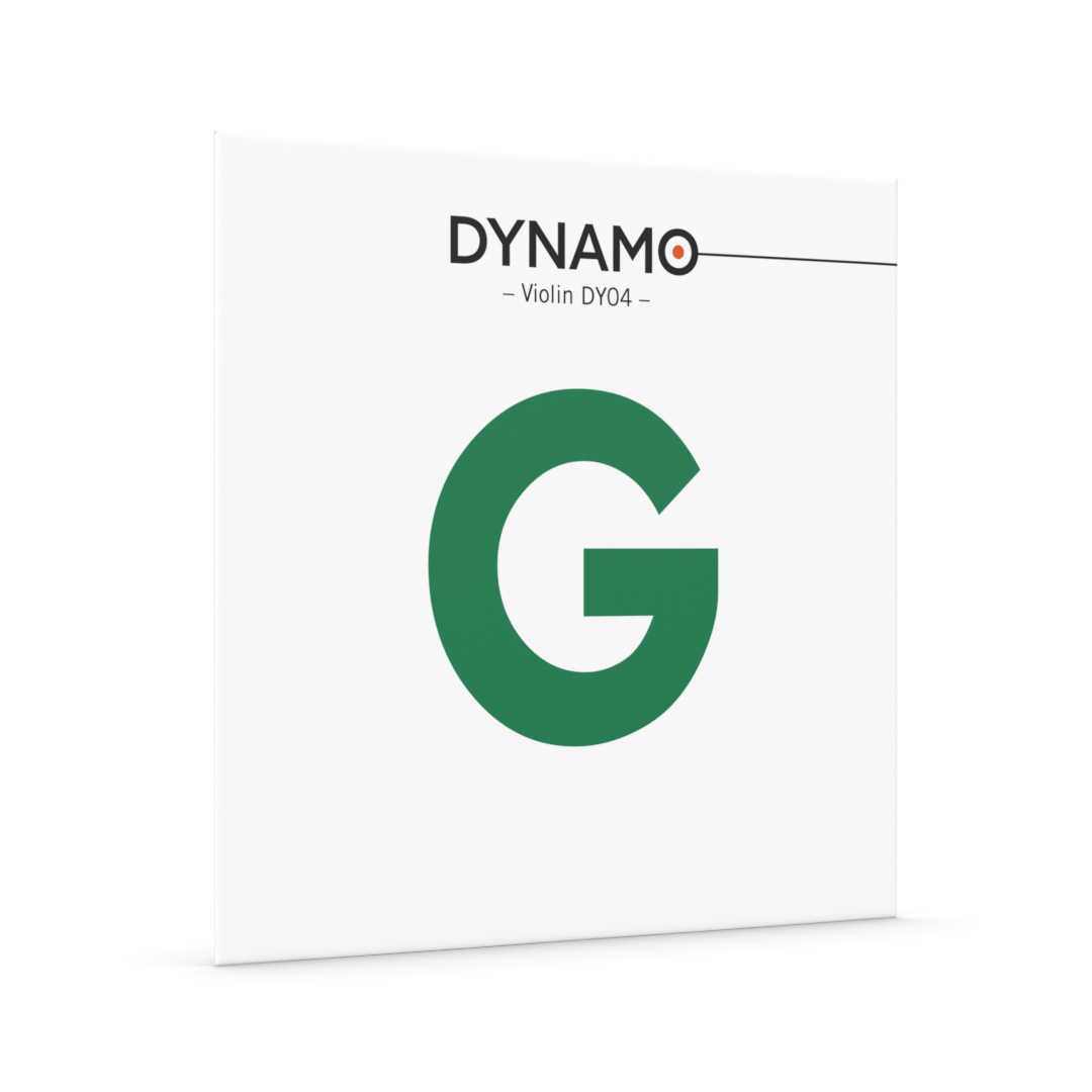 Vorderes Coverbild DYNAMO Violinsaite G - verzinnt
