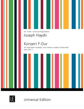 Anderes Coverbild Konzert F-Dur Hob. XVIII:7