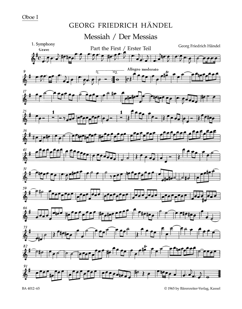 Vorderes Coverbild Messiah (Der Messias) HWV 56