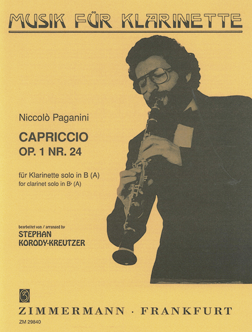 Vorderes Coverbild Capriccio op. 1/24 (1818)