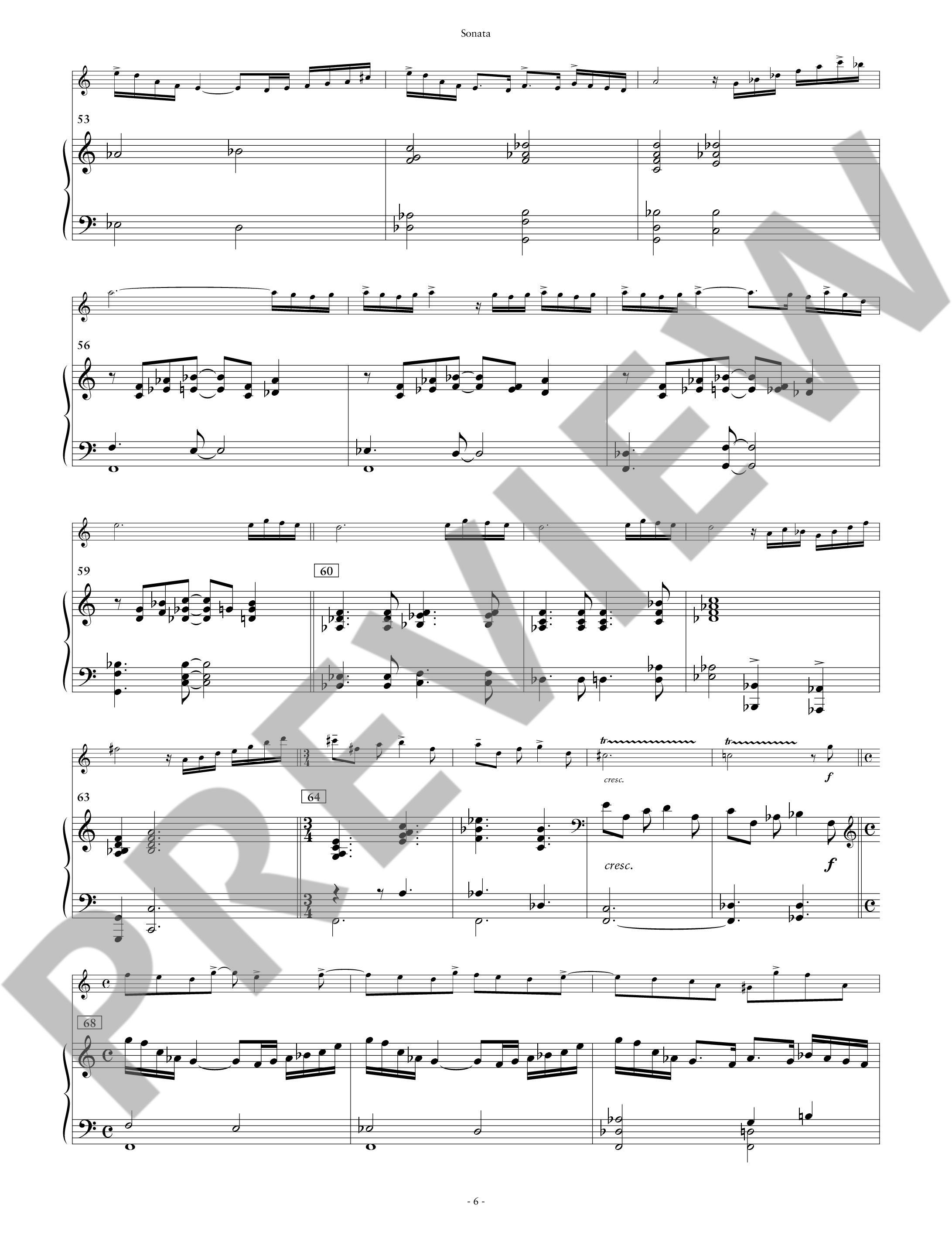 Anderes Coverbild Sonata for alto sax and piano