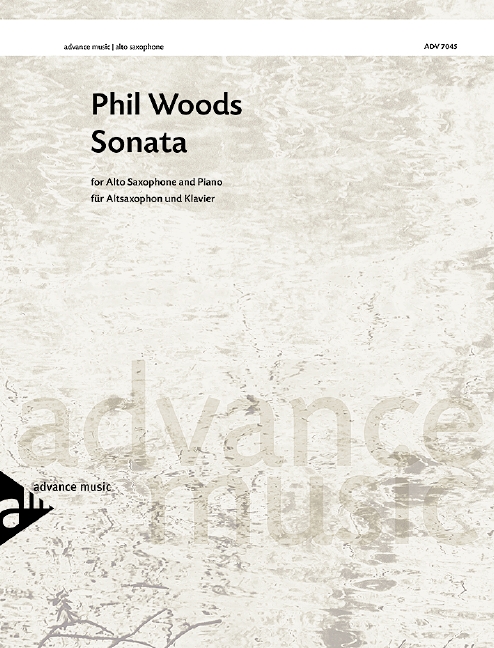 Vorderes Coverbild Sonata for alto sax and piano