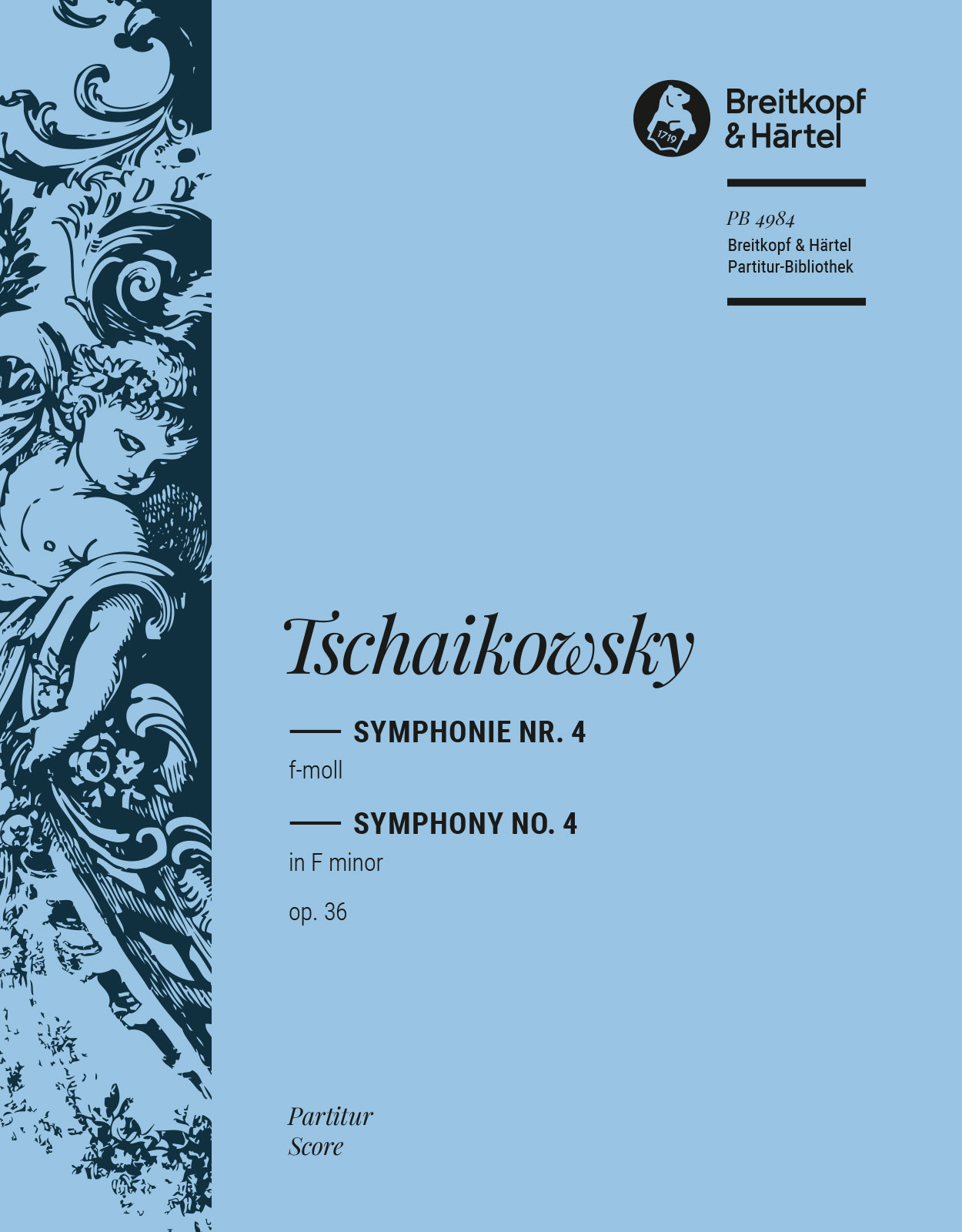 Vorderes Coverbild Symphonie Nr. 4 f-Moll op. 36