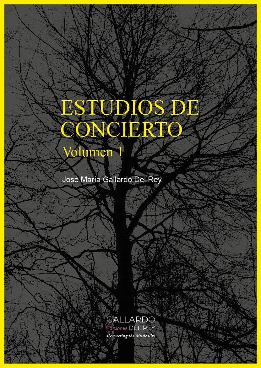 Vorderes Coverbild Estudios De Concierto 1