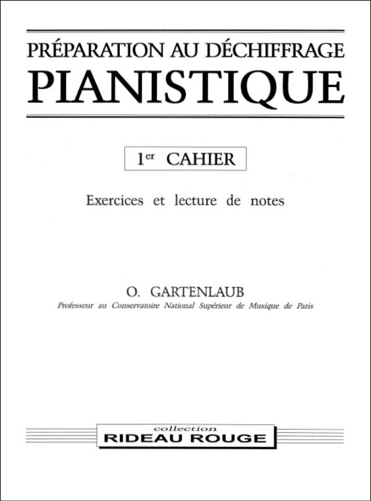 Anderes Coverbild Préparation Au Déchiffrage Pianistique - 1e Cahier