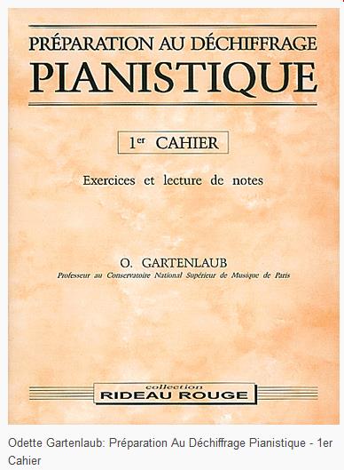 Anderes Coverbild Préparation Au Déchiffrage Pianistique - 1e Cahier