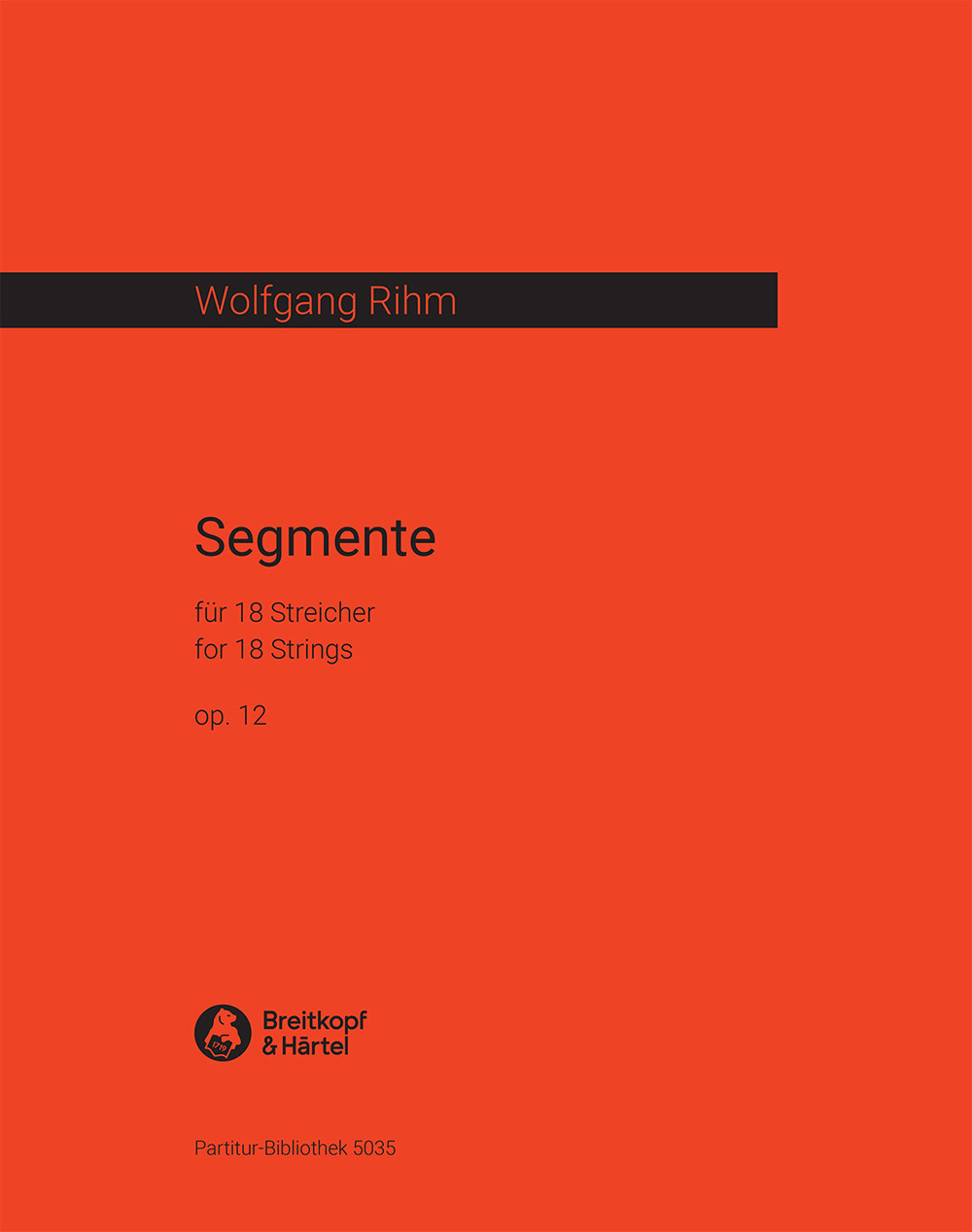Vorderes Coverbild Segmente op. 12