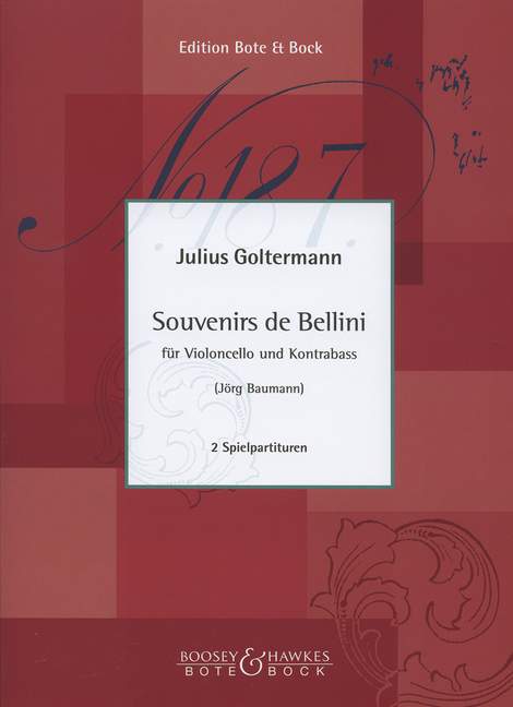 Vorderes Coverbild Souvenirs de Bellini