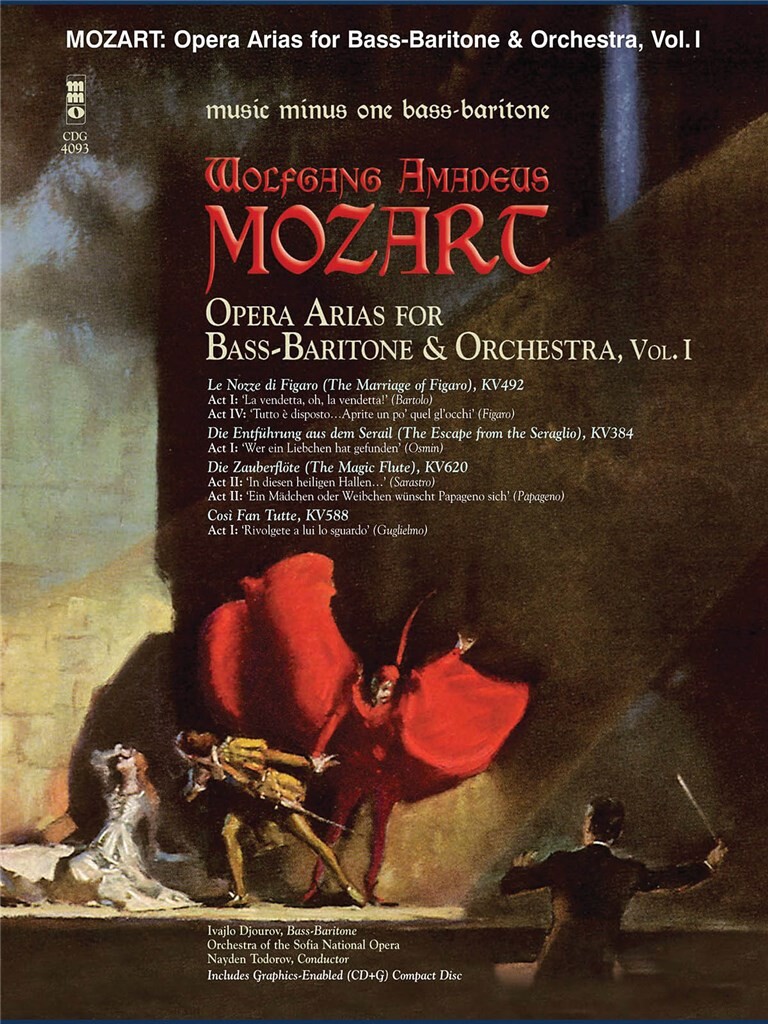 Anderes Coverbild Mozart Opera Arias for Bass Baritone and Orchestra – Vol. I