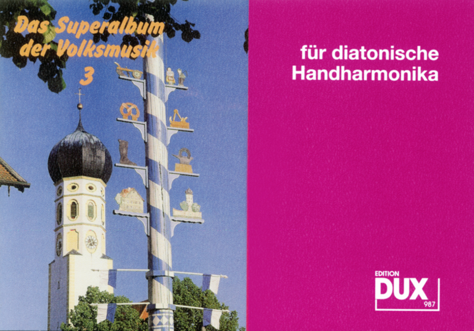 Vorderes Coverbild Superalbum der Volksmusik 3