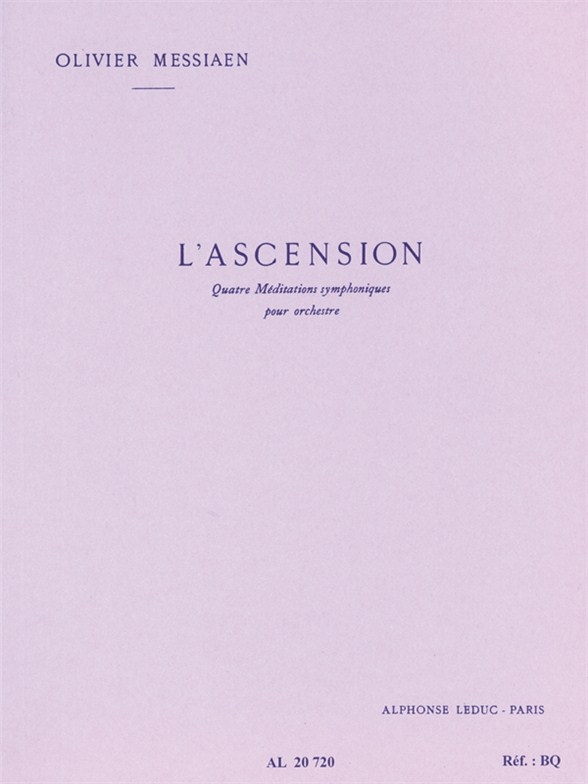 Vorderes Coverbild L'Ascension - 4 méditations symphoniques