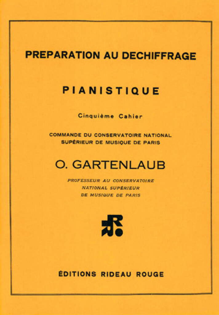Anderes Coverbild Préparation Au Déchiffrage Pianistique - 5e Cahier