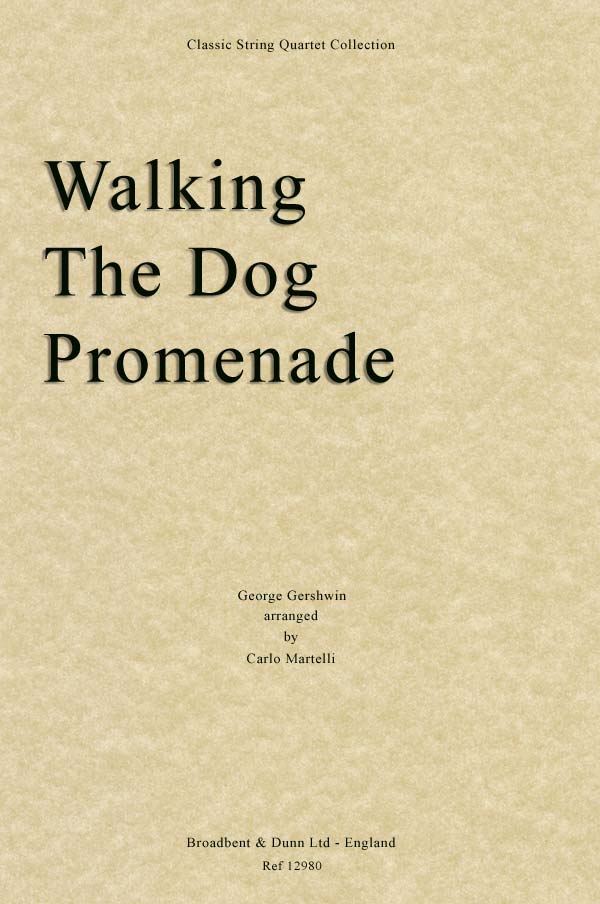 Anderes Coverbild Walking The Dog, Promenade