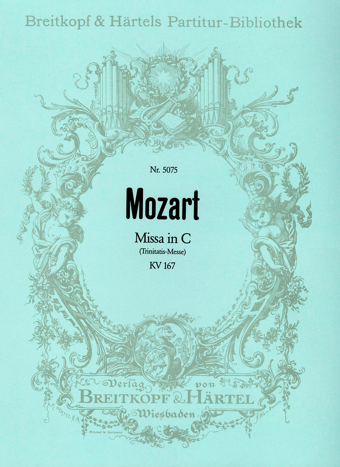 Vorderes Coverbild Missa in C KV 167