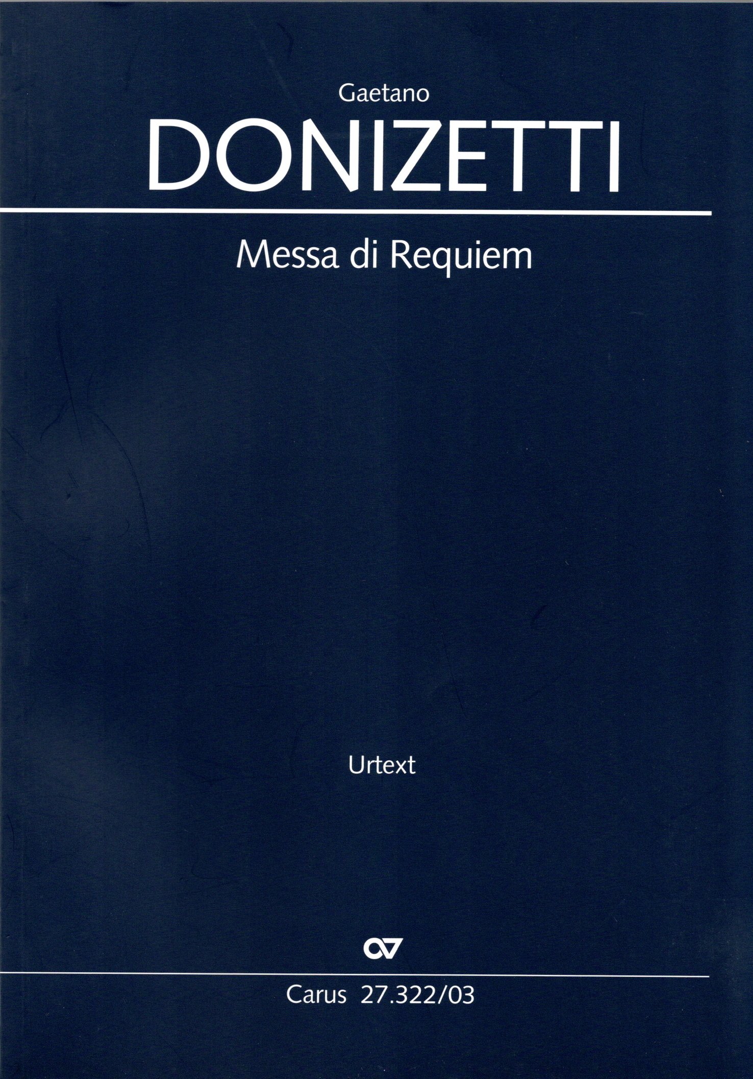 Vorderes Coverbild Messa di Requiem