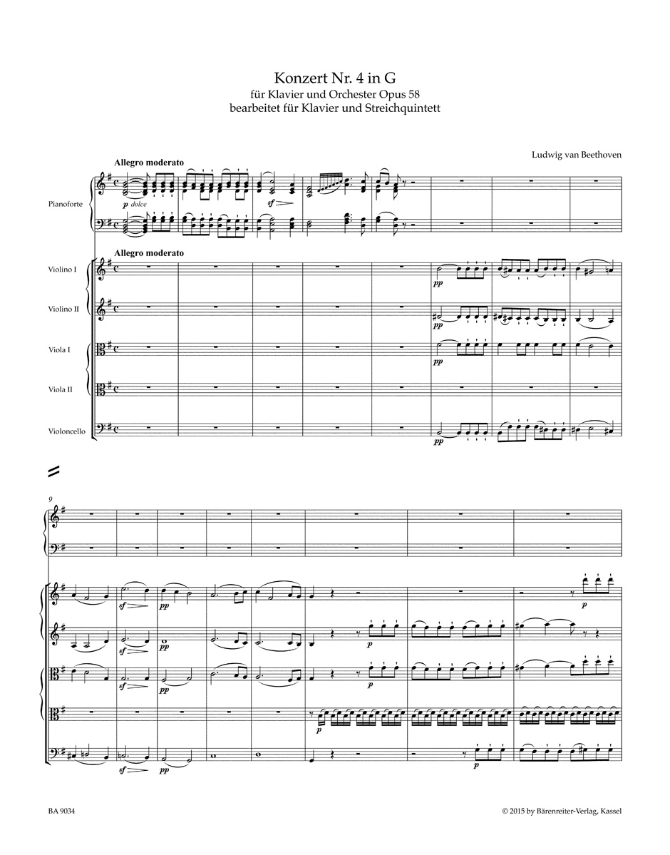Anderes Coverbild Konzert für Klavier und Orchester Nr. 4 op. 58