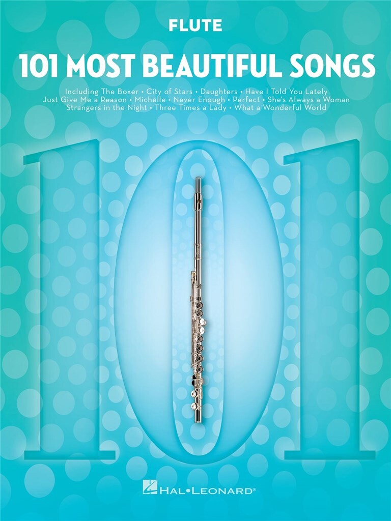 Anderes Coverbild 101 Most Beautiful Songs for Flute