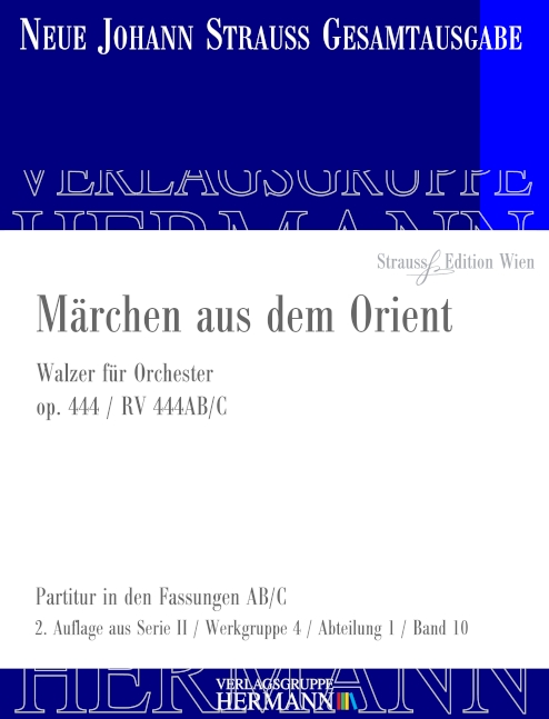 Vorderes Coverbild Märchen aus dem Orient op. 444 RV 444AB/C