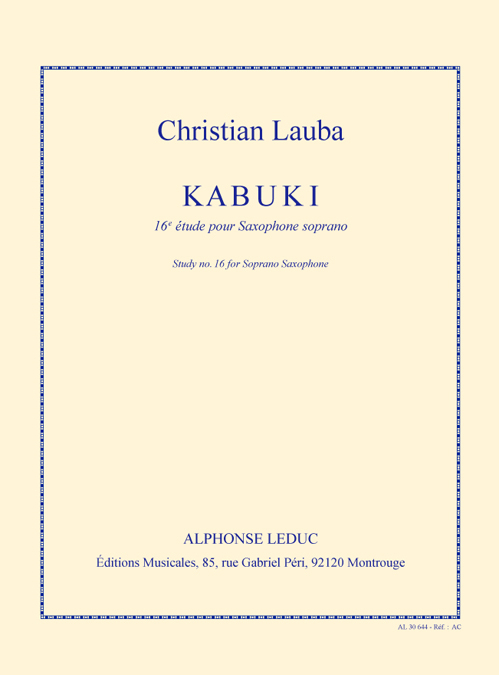 Anderes Coverbild Etude No. 16 - Kabuki