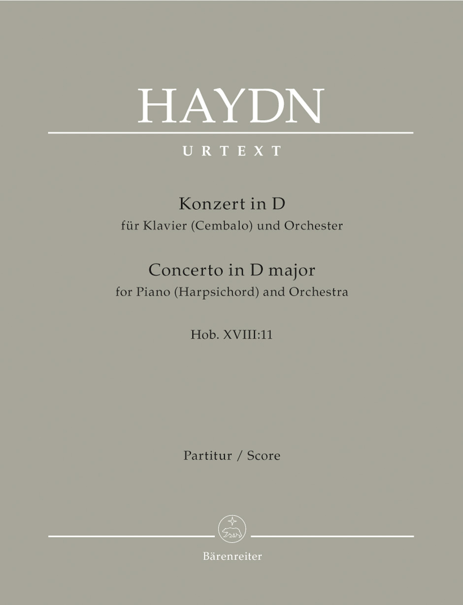 Vorderes Coverbild Klavierkonzert D-Dur Hob. XVIII:11
