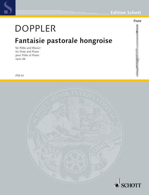 Vorderes Coverbild Fantaisie pastorale hongroise op. 26