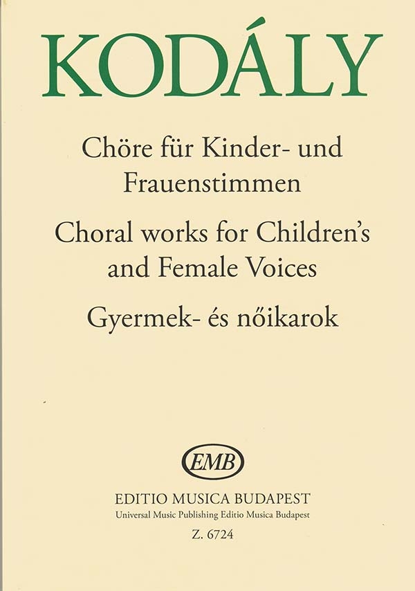 Anderes Coverbild Chöre für Kinder- und Frauenstimmen