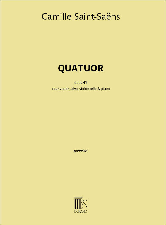 Anderes Coverbild Quartett op. 41