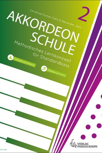 Vorderes Coverbild Akkordeonschule Band 2