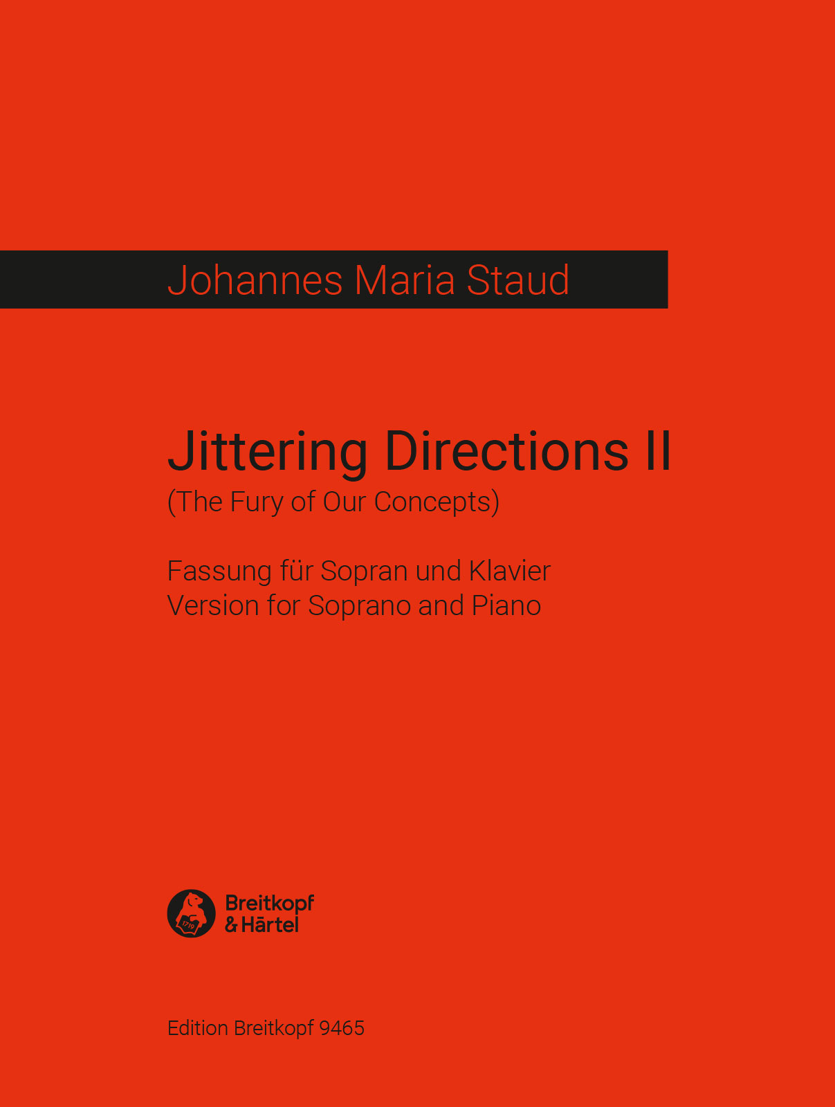 Vorderes Coverbild Jittering Directions II