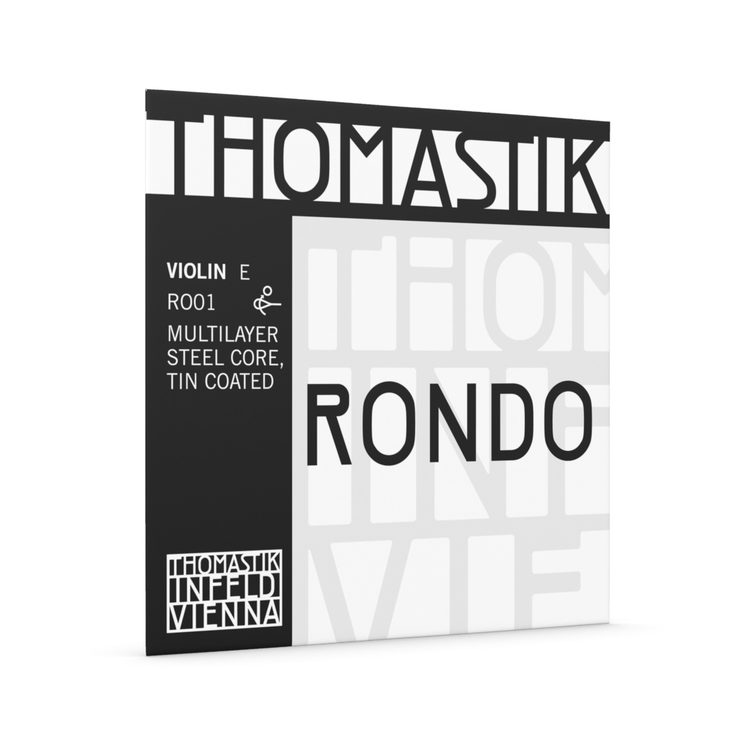 Vorderes Coverbild Thomastik RONDO Violine E, Karbonstahl, verzinnt