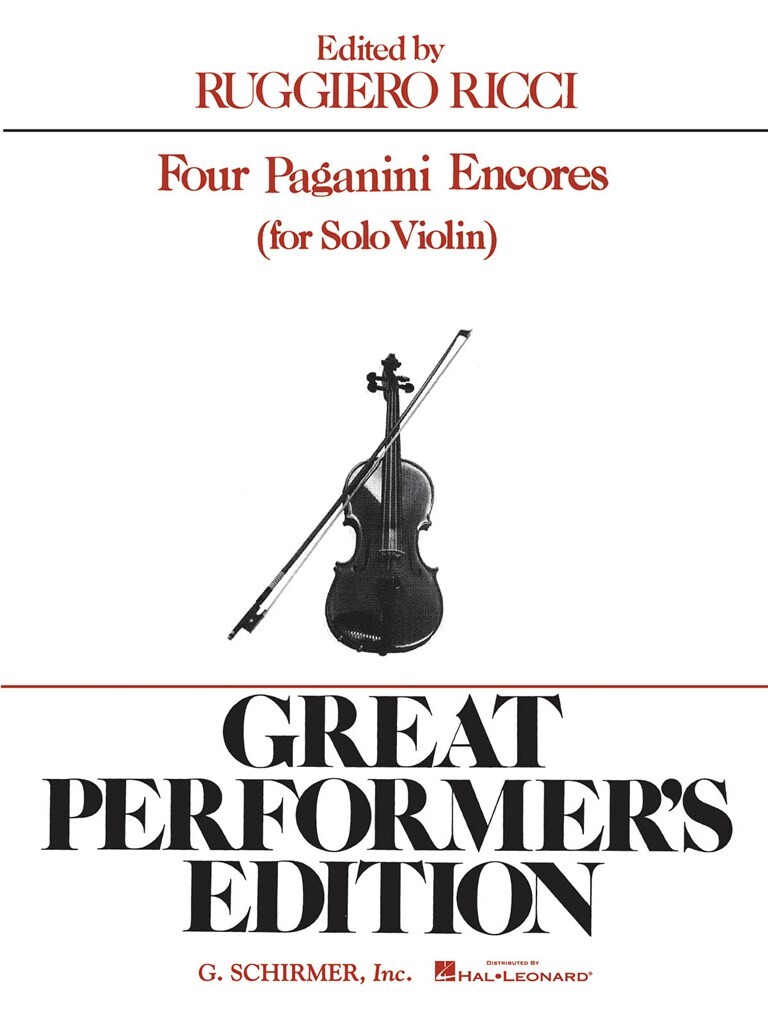Anderes Coverbild 4 Paganini Encores