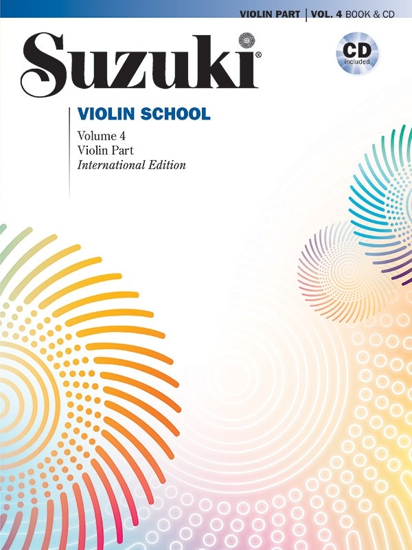 Vorderes Coverbild Suzuki Violin School, Volume 4 mit CD