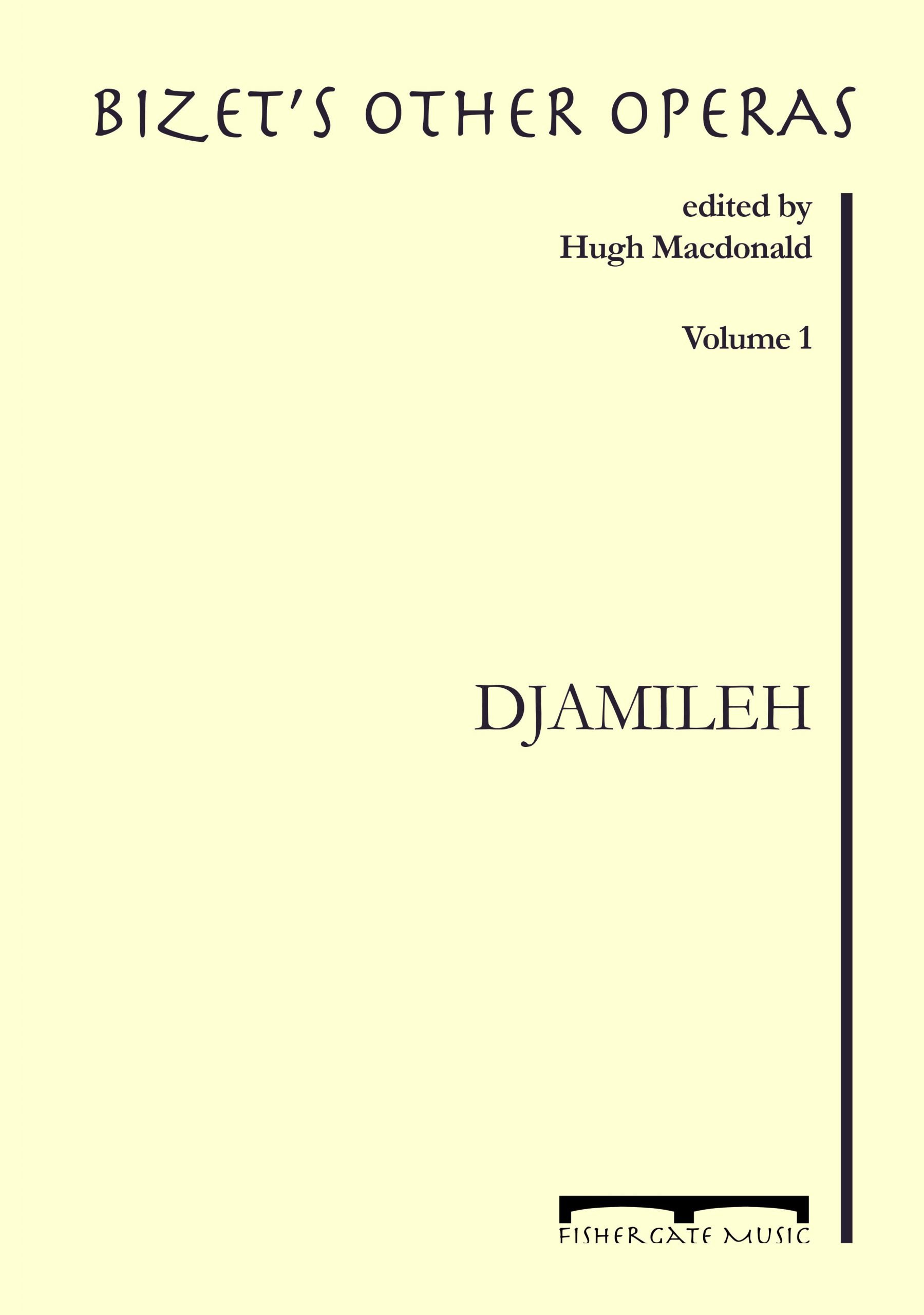 Vorderes Coverbild Djamileh