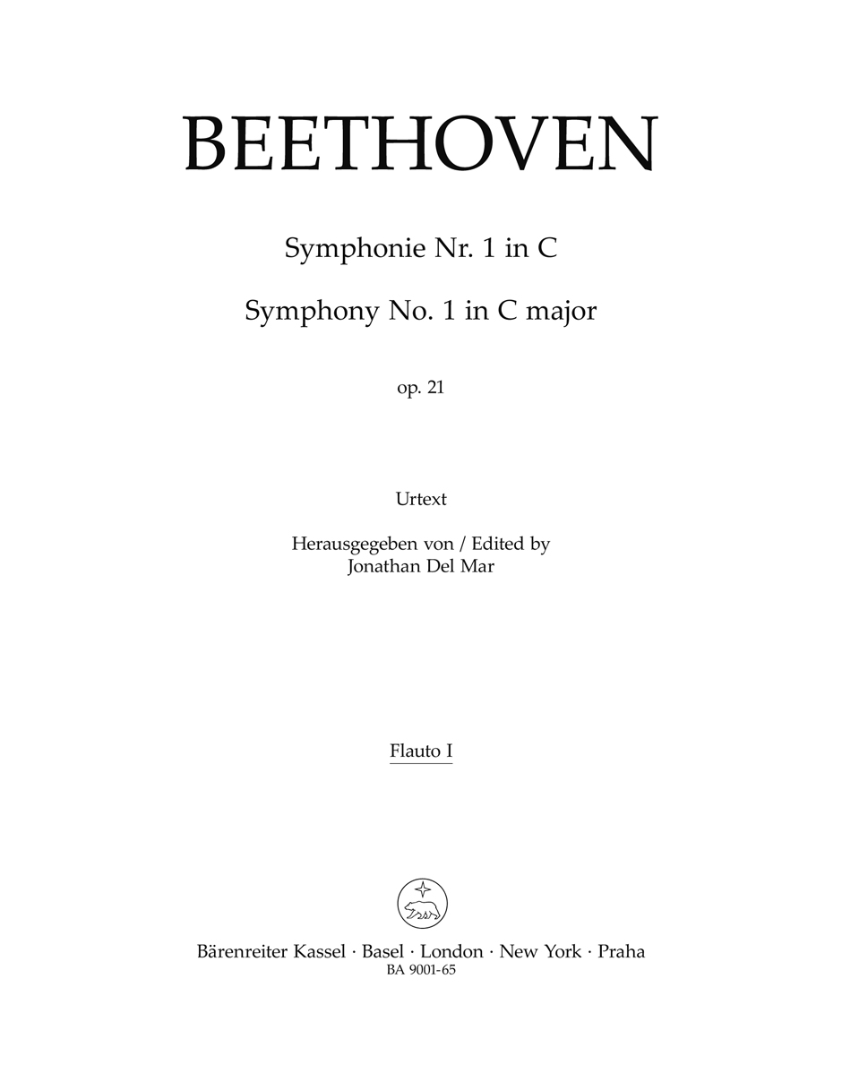 Vorderes Coverbild Symphonie Nr. 1 C-Dur op. 21