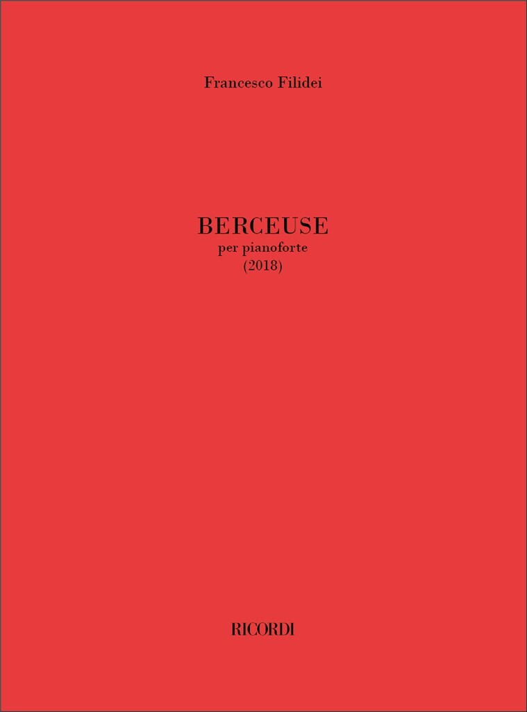 Anderes Coverbild Berceuse per pianoforte