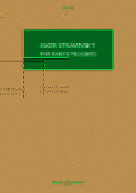 Vorderes Coverbild The Rake's Progress