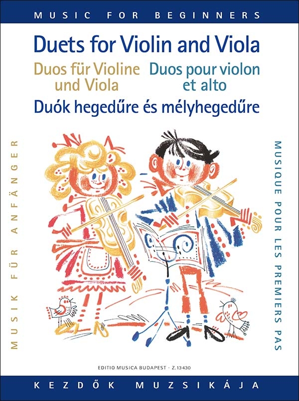 Vorderes Coverbild Duos für Violine und Viola