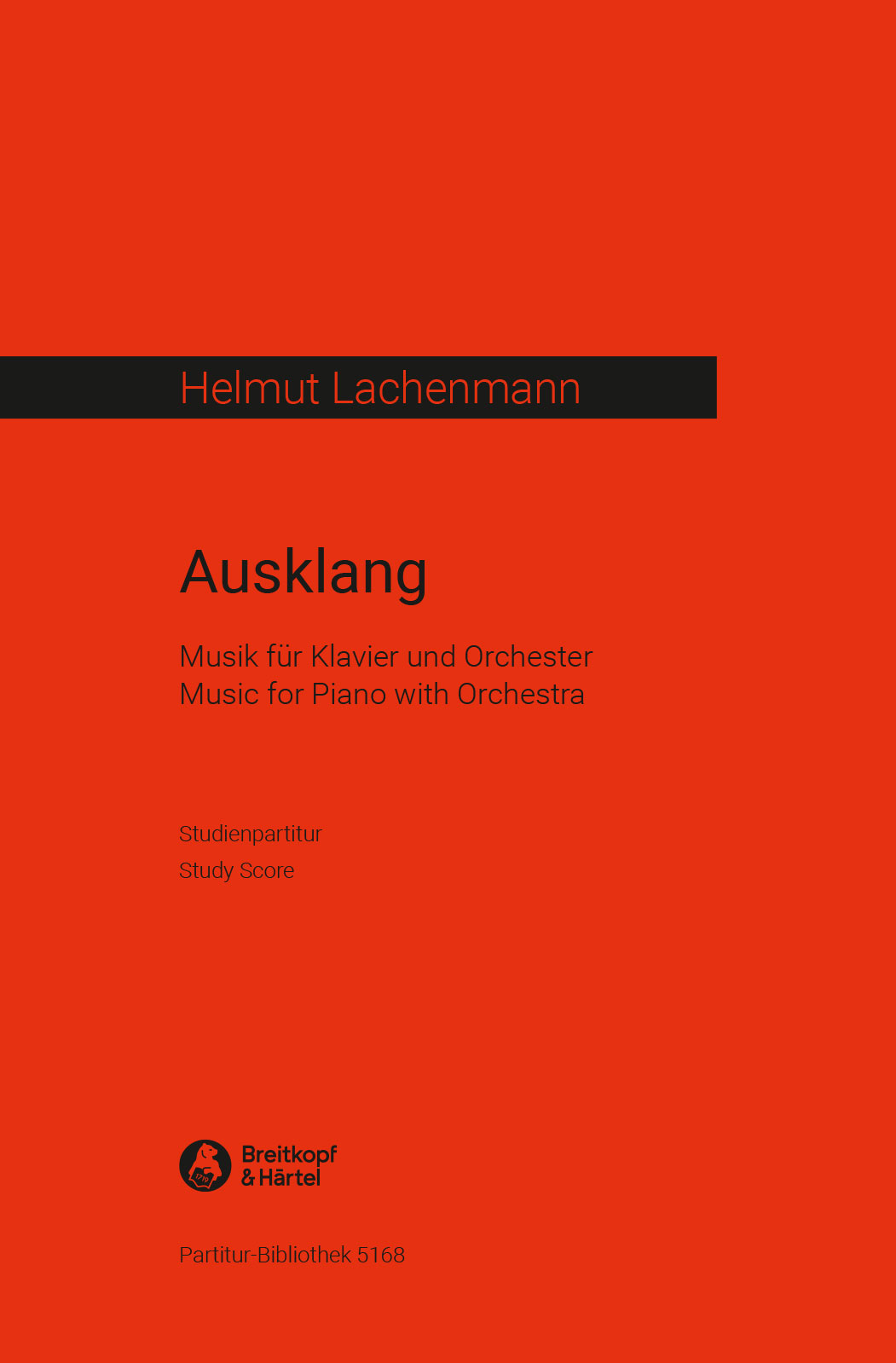 Vorderes Coverbild Ausklang