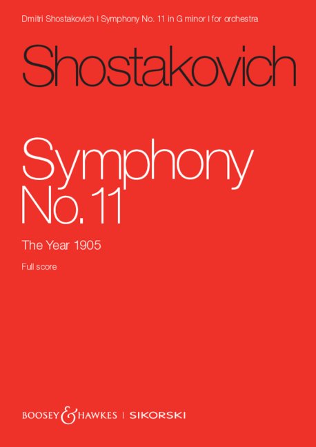 Vorderes Coverbild Sinfonie Nr. 11 g-Moll op. 103