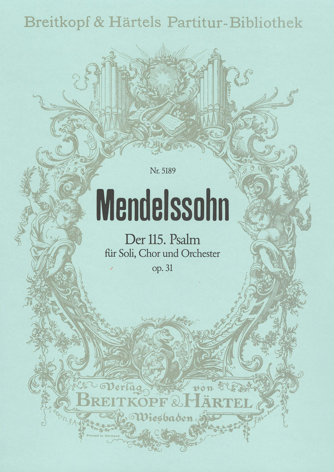 Anderes Coverbild Der 115. Psalm op. 31