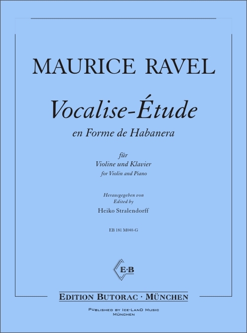 Anderes Coverbild Vocalise-Étude en Forme de Habanera