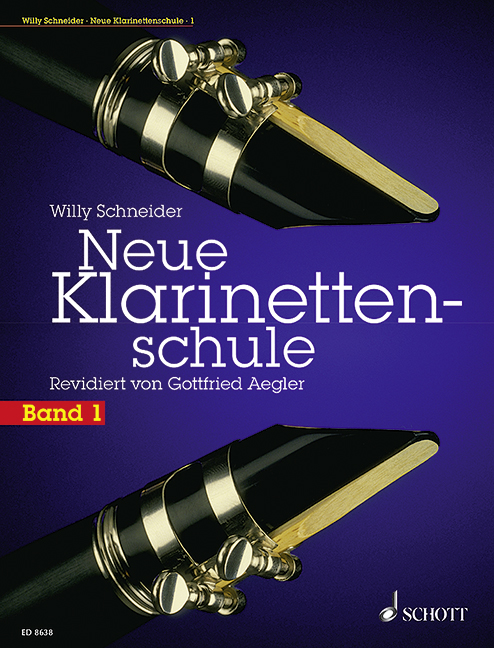Vorderes Coverbild Neue Klarinettenschule Band 1