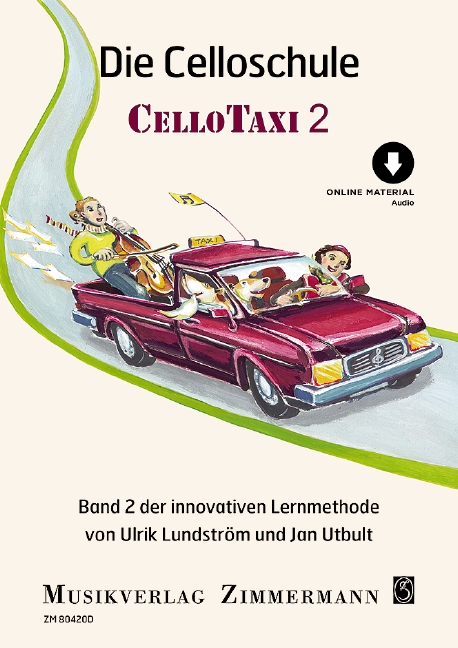 Vorderes Coverbild Die Celloschule "Cellotaxi" Band 2