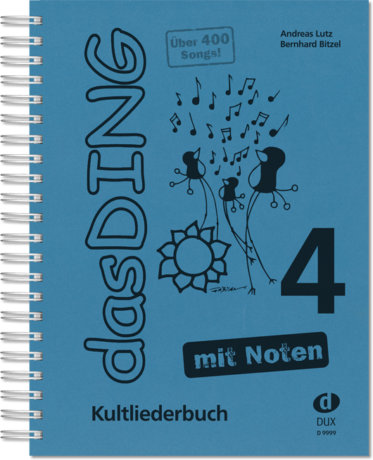 Vorderes Coverbild Das Ding 4 mit Noten