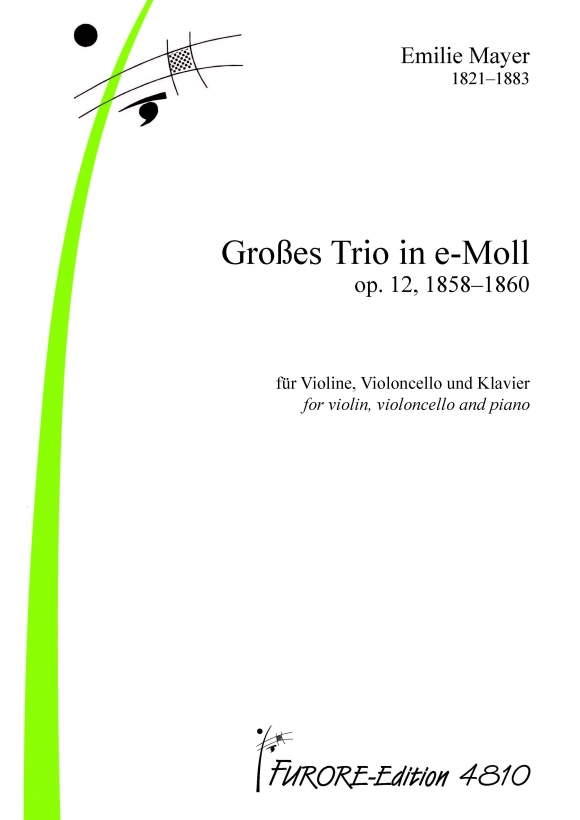 Vorderes Coverbild Großes Trio in e-Moll op. 12
