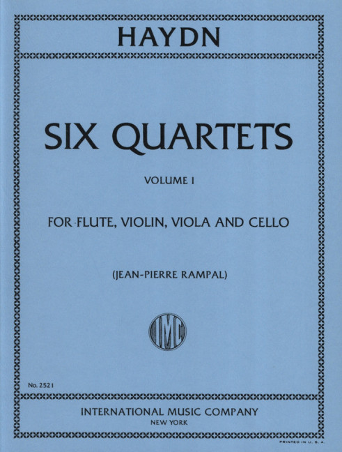 Vorderes Coverbild 6 Quartette Band 1